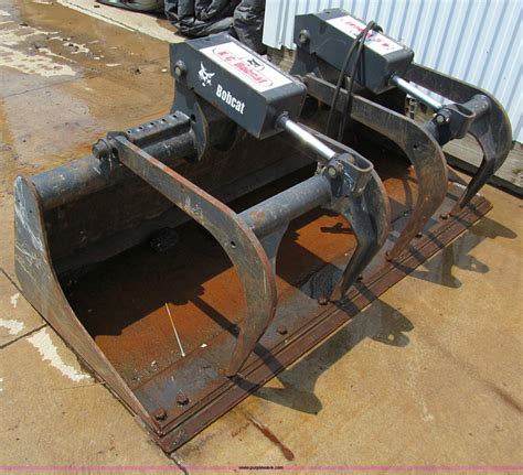 skid steer grapplebucket|grapple buckets for sale.